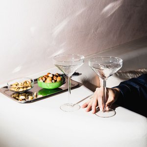 Cocktail glasses Claude, set of 2, clear