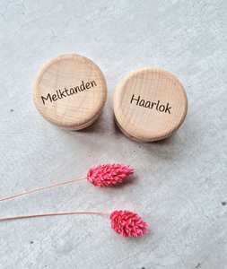 Milchzähne & Haarlocke Boxen - Set