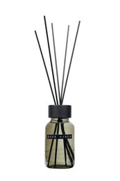  Dark amber-colored fragrance diffuser sticks with a black ring accent, suitable for reed diffuser use.