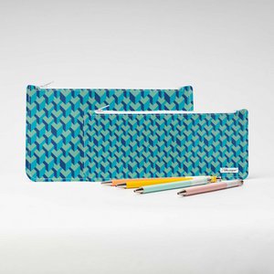 3D CUBES Tyvek® etui met rits