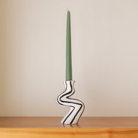 Handpainted Ceramic Candlestick 