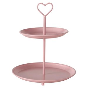 Boltze Home Etagère pink Ø21xH25cm