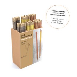 Assortiment de 24 crayons magnétiques - motif