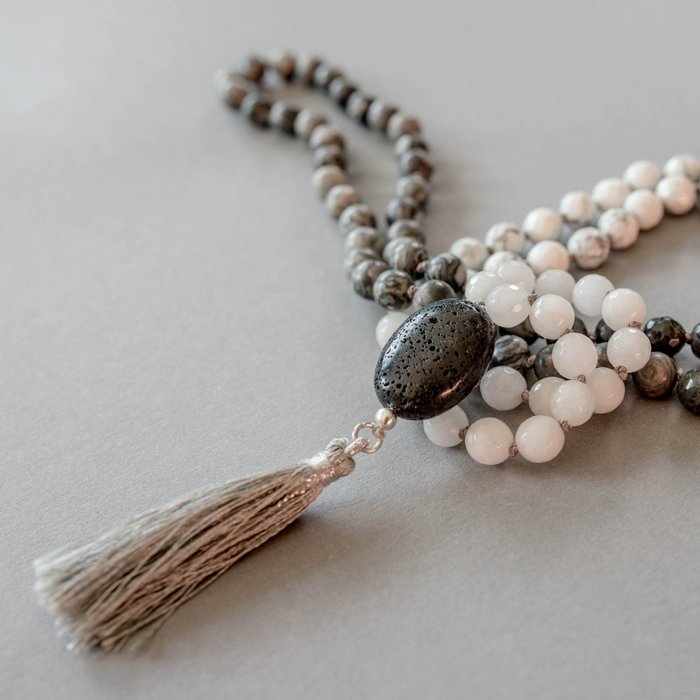Emotional Stability Gemstone Mala