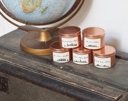 VEGETABLE CANDLE - TEA-TIME A LONDRES - PERFUME BERGAMOT