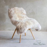 Texel mottled beige sheepskin | 4 variants