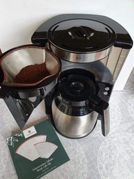 Genanvendeligt kaffefilter lavet af rustfrit stålnet - bæredygtige filterposer