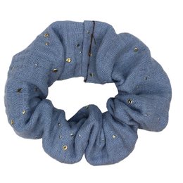 Scrunchie med en knivspids guld