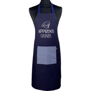 Schürze, „Kochlehrling“ marineblau