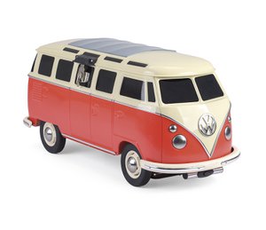 Volkswagen VW T1 Bus Mobile Portable Cooler Box  - Red