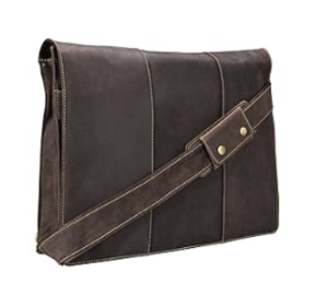 Visconti Leather Bag 16019 BRN (Large size)