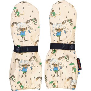 Regenfäustlinge Pippi Langstrumpf Beige