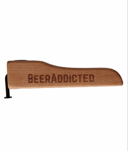 Houten Flesopener BeerAddicted