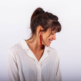 Riya glasperler øreringe