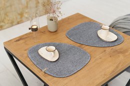 Set de table en feutre goutte CROSSES