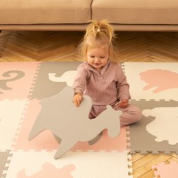 Hakuna Matte XXL Foam Legemåtte «Africa» 1,8 x 1,8 m