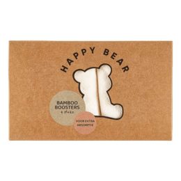 Bamboo booster set - 4 pieces, made of soft and sustainable bamboo material, designed for diapers.