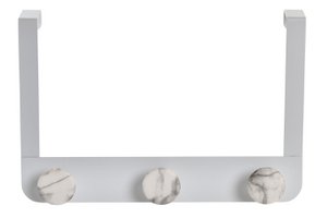 GARDEROBE AUS METALL 30X3X20 3 KLEIDERBÜGEL PB186065