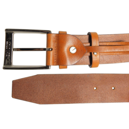 Ceinture Cuir Bride 40 mm Fauve