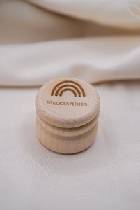 Aufbewahrungsbox für Milchzähne Regenbogen