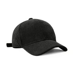 Legend Cap Basic - eindbaas - Corduroy - Black