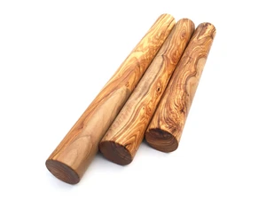 Deegroller massief Ø5 cm deegroller gemaakt van olijfhout