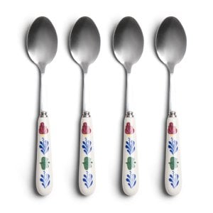 Boerenbont set van 4 theelepels
