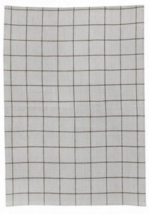 Metis Geschirrtuch Kilia Ecru Karos 50 x 70