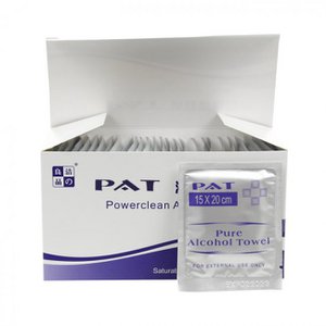 POWERCLEAN ALCOHOL wipes 15 X 20 CM