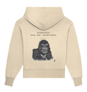 Ku'damm Flexer - Organic Oversize Hoodie