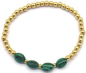 G-C23.1 B100-027-5 S. Steel Bracelet Stones