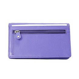 Cartera Mujer Piel Vaqueta - RFID Antideslizante - Cartera Mujer Ideal