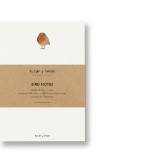 BIRD NOTES Robin | Notepad DINA6