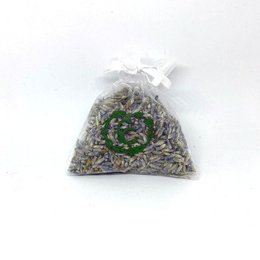 Organic lavender in an organza bag, 8g. Room spray product.

The image shows a bag of organic lavender in an organza bag, weighing 8g. The lavender appears to be a natural, dried product, with a purple-gray color. The bag is transparent, allowing the lavender to be visible. This product is likely intended for use as a room spray or air freshener, to provide a natural, calming lavender scent.