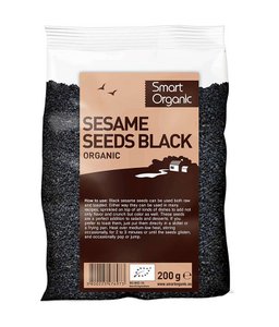 Sesame Seeds, black, organic, Smart Organic, 200g