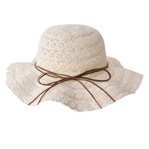 Sun hat child Ø 52 cm Beige Paperstro Children's Hat