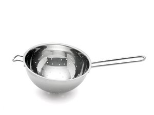 Roestvrijstalen blancheerzeef, halfrond, Ø 16 cm