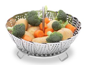 Groenteketel van RVS Ø 18-27 cm