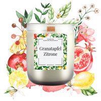Aromatherapie Duftkerze 200g – 5 Duftvarianten, Naturwachs, 40h
