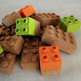 Jouets écologiques To Jungle Bricks en liège