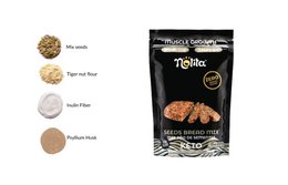 Whole grain bread mix with sunflower, pumpkin, and flax seeds for a hearty, nutty flavor and texture.