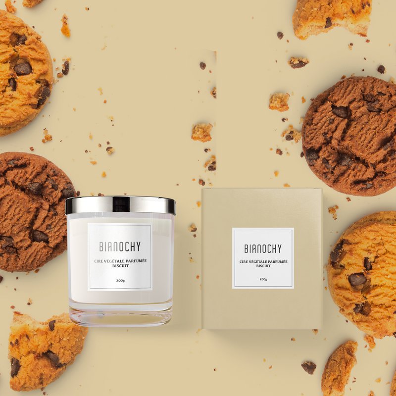 BOUGIE PARFUMÉE BISCUIT