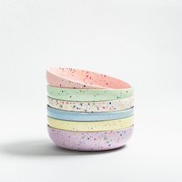 New Party Pasta Plate 21cm Mix 6 Pieces