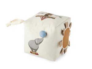 Jasmin Stoffwürfel-Creme – Zirkus