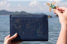 Cuaderno de Viaje Stitch Azul Marino