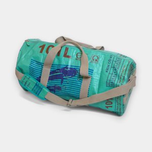 SPORTY BAG | Upcycled sports bag in green