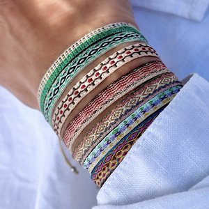 gewebtes Armband Set of 10