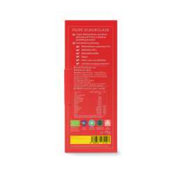 CHOCQLATE chocolate orgánico FRESA