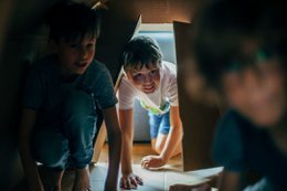 Kartonnen Tent voor kinderen - de KarTent Junior
