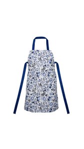 Kitchen apron Flowers White